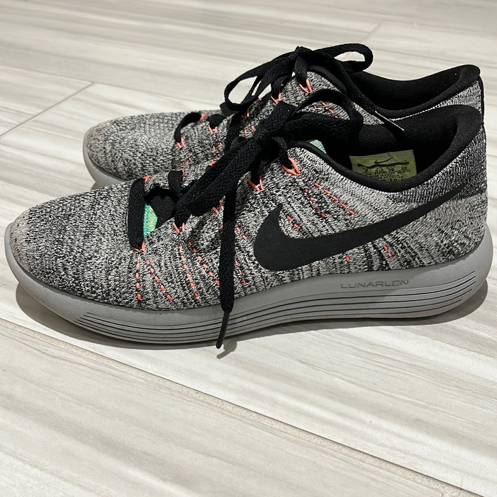 Grey Nike Lunarlon Run Easy